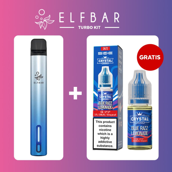 Elfbar ELFA Turbo Aurora Cyan - Starter Set