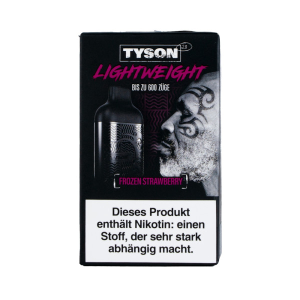 Tyson Vape 2.0 Lightweight - Frozen Strawberry 20mg