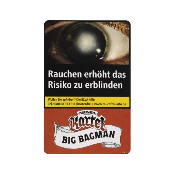 Shisha Kartel Tabak 25g - Big Bagman