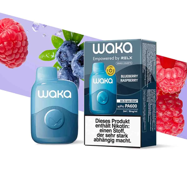 Waka soPro PA600 Vape - Blueberry Raspberry