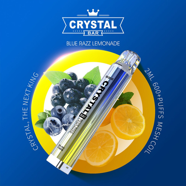 SKE Crystal Bar 600 - Blue Razz Lemonade 20mg