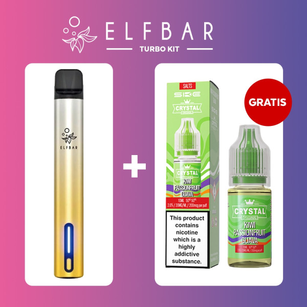 Elfbar ELFA Turbo Aurora Gold - Starter Set