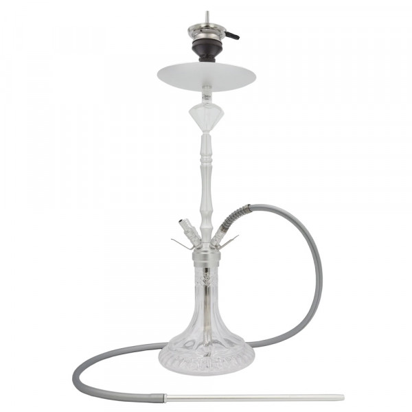 Diamond Hookah Rpoza Alu Big - Silber