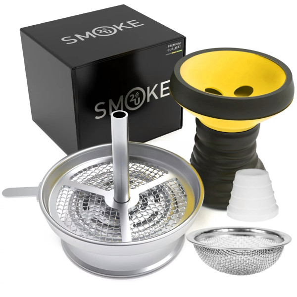 Smoke2u Steinkopf Set - Gelb