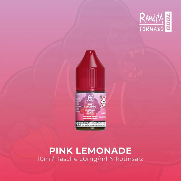 RandM Tornado Liquid 10ml - Pink Lemonade 20mg