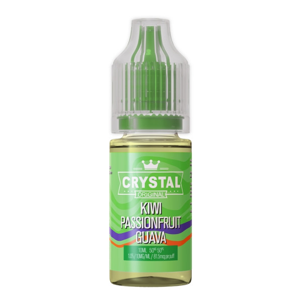 SKE Crystal Nic Salt E-Liquid 10mg - Kiwi Passionfruit Guava