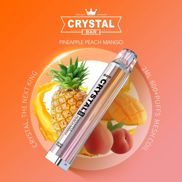 SKE Crystal Bar 600 - Pineapple Peach Mango 20mg