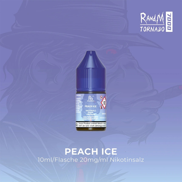 RandM Tornado Liquid 10ml - Peach Ice 20mg