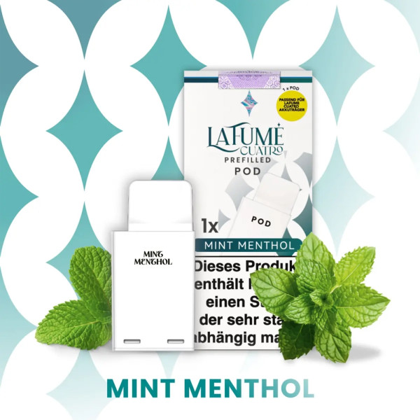 La Fume Cuatro POD (1 stk) - Mint Menthol 20mg