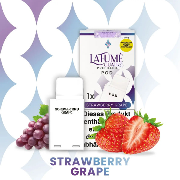 La Fume Cuatro POD (1 stk) - Strawberry Grape 20mg