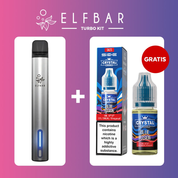 Elfbar ELFA Turbo Aurora Black - Starter Set