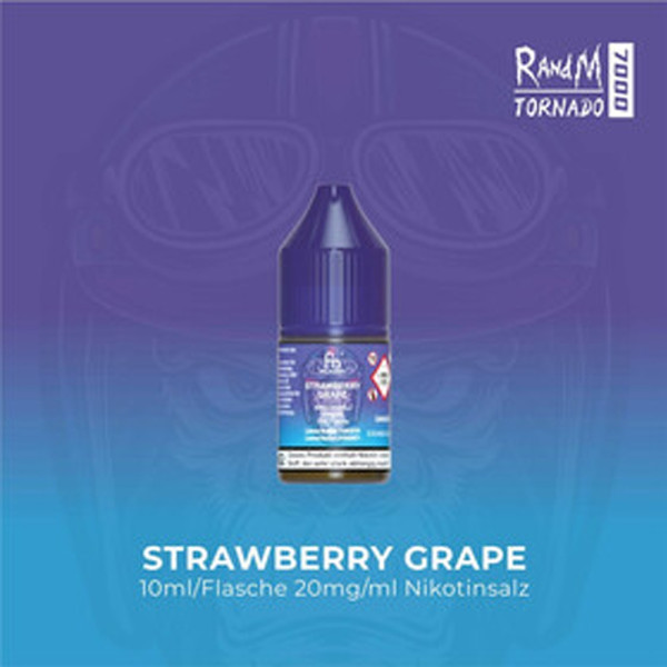 RandM Tornado Liquid 10ml - Strawberry Grape 20mg