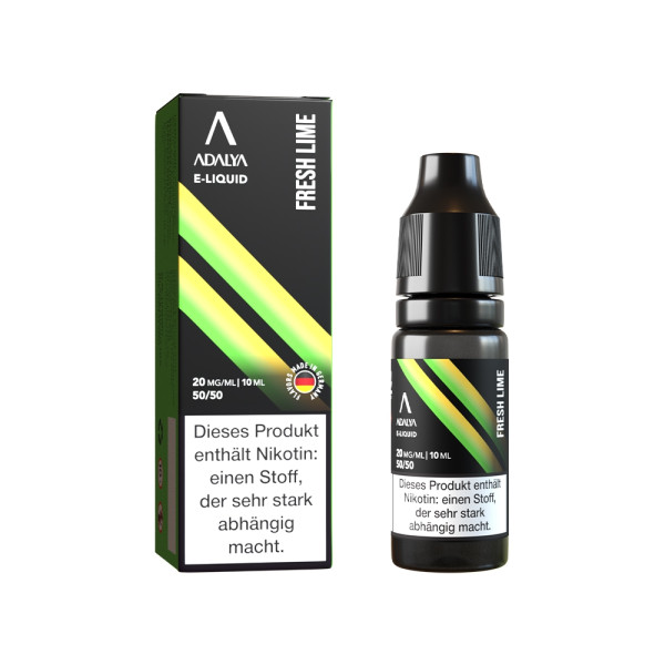 Adalya E-Liquid 10ml - Fresh Lime 20mg