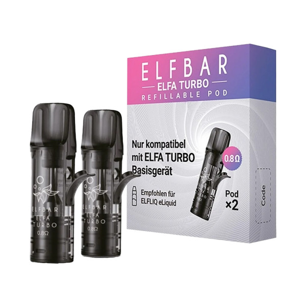 Elfbar ELFA Turbo POD Refillable (2stk)