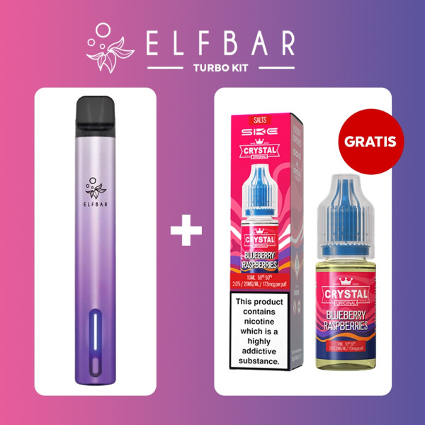 Elfbar ELFA Turbo Aurora Purple - Starter Set