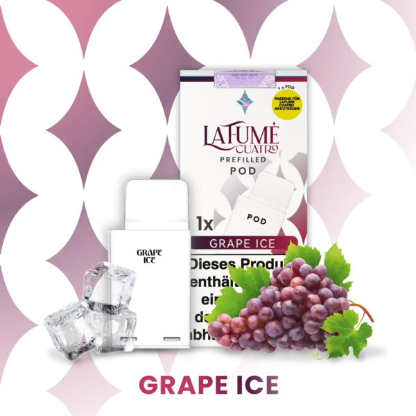 La Fume Cuatro POD (1 stk) - Grape Ice 20mg