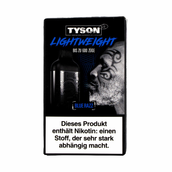 Tyson Vape 2.0 Lightweight - Blue Razz 20mg