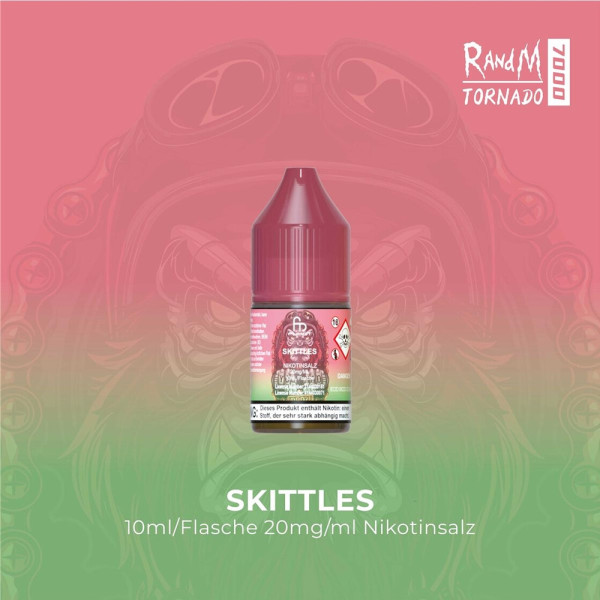 RandM Tornado Liquid 10ml - Skittles 20mg